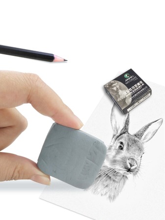 1入組素色橡膠橡皮