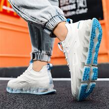 Trắng Giày thể thao Với Linh hoạt , Giải trí , Hợp thời Thiết kế , Thoải mái , Thoáng khí , Chống trượt , Bền chặt Tính năng - trắng - Xem 7