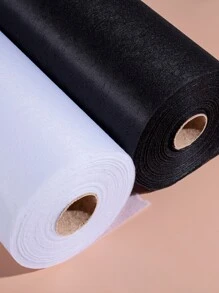 100cm*500cm Thin Fusible Non-woven Interfacing Hot Melt Adhesive Lining For Clothes - White - View 4