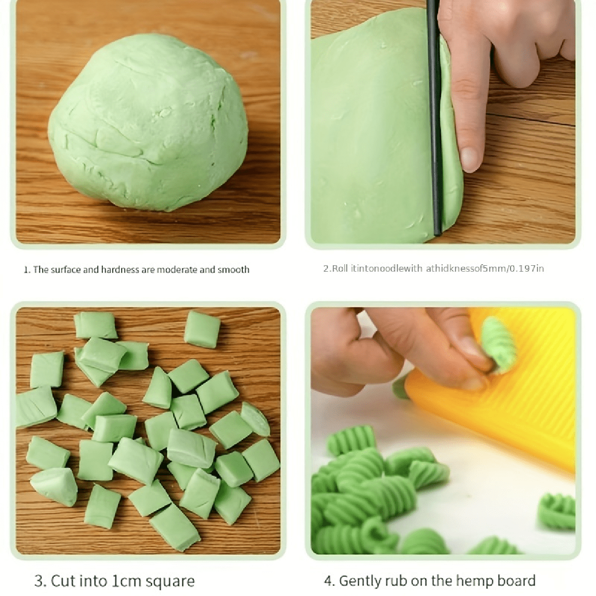 1pc 3in1 Multifunctional Baking Tool For Making Macaroni And Noodles