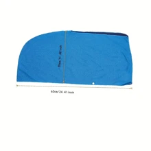 1入組冷感遮陽連帽毛巾,男女適用-適合運動,野營,訓練等多種活動,讓你清涼舒適,同時保護肌膚 - 寶藍色 - 查看 7