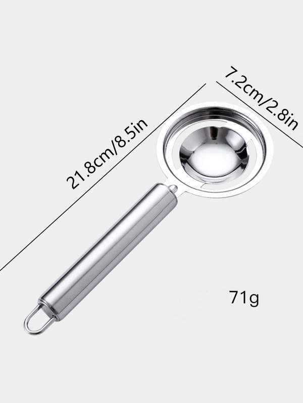 Stainless Steel Egg White Separator Filter Tool For Kitchen, Egg Yolk