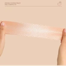 1入組競技彈力繃帶帶內置膠黏劑適用於游泳和健身