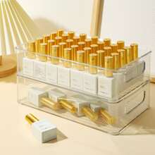 1 件亚克力透明 Ins 风格简约桌面指甲油和凝胶瓶收纳盒，便携式多层收纳盒，房间，家居，卧室，浴室，房子，粉色房间，客厅装饰，旅行用品，礼品袋，送给妈妈、爸爸、男士、朋友、老师、生日、婚礼、书桌、架子、配件、礼品盒、有趣的礼物、储物袋、房间装饰、包、化妆包、梳妆台、旅行、化妆包、旅行必需品、收纳盒、收纳、旅行必需品、化妆品收纳盒、化妆包、化妆品收纳盒、收纳盒、洗漱包、桌面收纳盒、化妆包、化妆袋、化妆品收纳、梳妆台配件、化妆包、化妆包、珠宝盒、小袋、化妆刷架、刷子香水收纳袋、香水盒、香袋 - 無色 - 查看 4