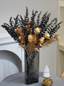 Hoa Nhân Tạo - màu đen - Xem 4