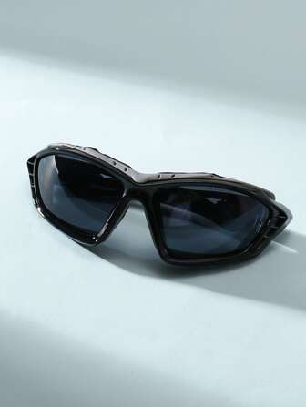 Modern sportig stil unisex y2k mode glasögon gatuglasögon accessoarer strandtillbehör glasögon solglasögon för sommar strandsemester, utomhus, resor