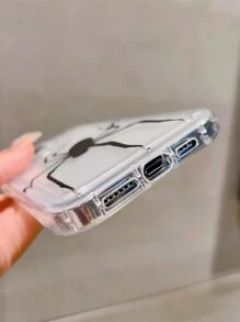Funda de celular transparente con patrón de araña - Multicolor - Ver 3