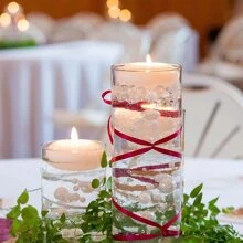 35,000 颗透明水珠用于花瓶填充，透明水凝胶珠花瓶填充物用于漂浮珍珠、婚礼中心装饰、花卉布置 - 透明 - 查看 7