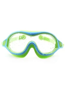 Kính bơi tầm nhìn rộng dành cho người lớn và thanh thiếu niên - màu xanh lá - Xem 2