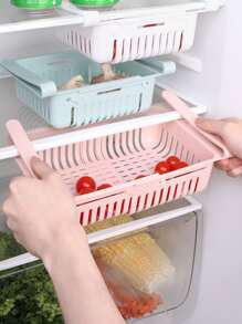 1 pieza Cesta de almacenamiento rosado escalable casa para
