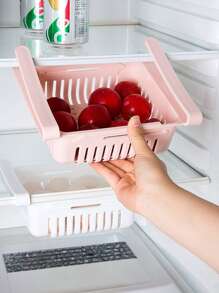 1 pieza Cesta de almacenamiento rosado escalable casa para