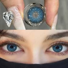 EYESHARE Eyeshare 1 Paar VIENNA Serie farbige Kontaktlinsen für den Jahresgebrauch 14,5 mm Halloween Kostüm Cosplay