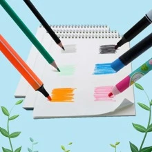 1 Cuaderno De Dibujo De Graffiti De Dibujos Animados Para Niños - Azul - Ver 4