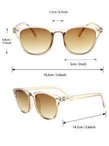 4Pairs Fashion Glasses Shades For Summer Or Daily Life Outdoor Travel Beach Accessories For Women Glasses Shades For Summer Beach Vacation,Outdoor,Travel - Multicolor - View 8