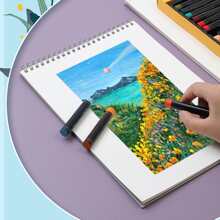 1 Cuaderno De Dibujo De Graffiti De Dibujos Animados Para Niños - Azul - Ver 8