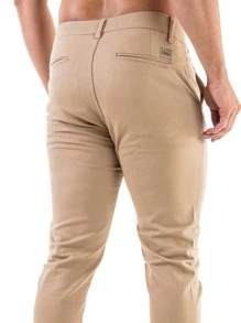 Urban Zone Jeans Men Pants - Apricot - View 7