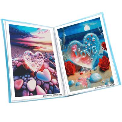 A3水鑽繪畫收納活頁夾