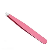 Set De 4 Pinzas De Depilar Para Cejas, Pinzas De Precisión Para Dar Forma A Las Cejas Y Eliminar Fragmentos De Vello Facial - Rosa - Ver 4