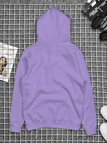 Men Sweatshirts - 中紫紅色 - 查看 3