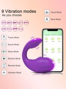 App-gesteuerter Jump-ei-, Tragbarer Höschen-, Weiblicher G-punkt--nippel-stimulator, Für Erwachsene Für Weibliche Paare, Vorspiel-flirtspielzeug, Sexuelles Wohlbefinden, Juguetes Sexuales