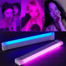 Led Rgb夜燈攝影補光燈彩色氛圍燈管棒燈磁吸式充電房間裝飾燈 - 紫色 - 查看 9