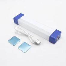 Led Rgb夜燈攝影補光燈彩色氛圍燈管棒燈磁吸式充電房間裝飾燈 - 紫色 - 查看 3