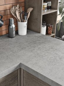 1pc Cement Gray Retro Cracked Waterproof Anti-Fouling Self-Adhesive Renovation Wallpaper For Home Decoration, Furniture, Room Background,Renovation Stickers Peel Wall Panels,Wall Paper, Wallpapers,Spring Decoration Items Refresh Your Home,Rama Decoration Stickers Gifts Birthday Graduation - Grey - View 7