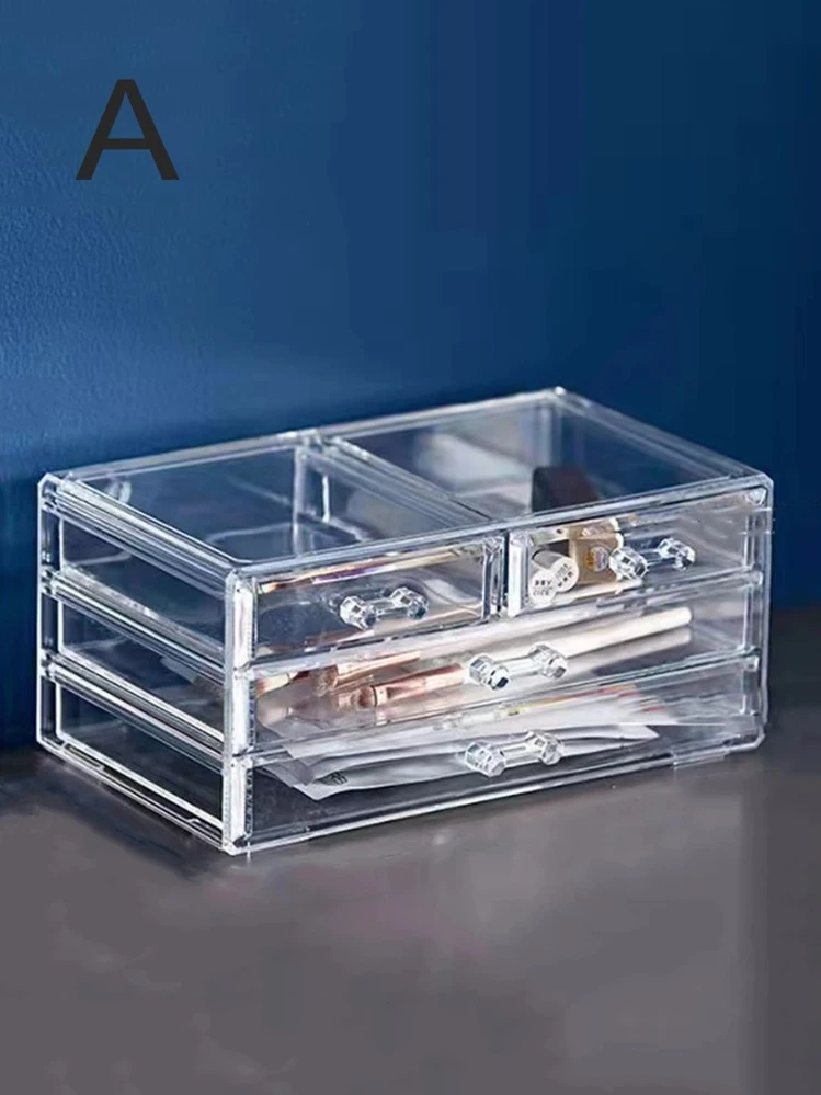 化粧品収納ボックス引き出し アクリルPVCジュエリー化粧品ディスプ