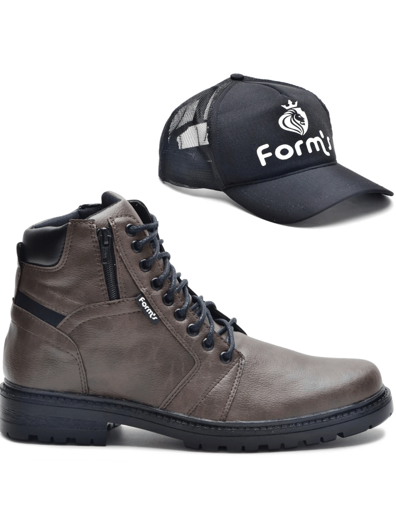 Men Sneakers - 鏽棕色 - 查看 1