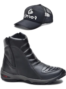 Men Sneakers - 黑色 - 查看 1