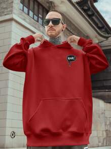 Men Sweatshirts - 紅色 - 查看 4