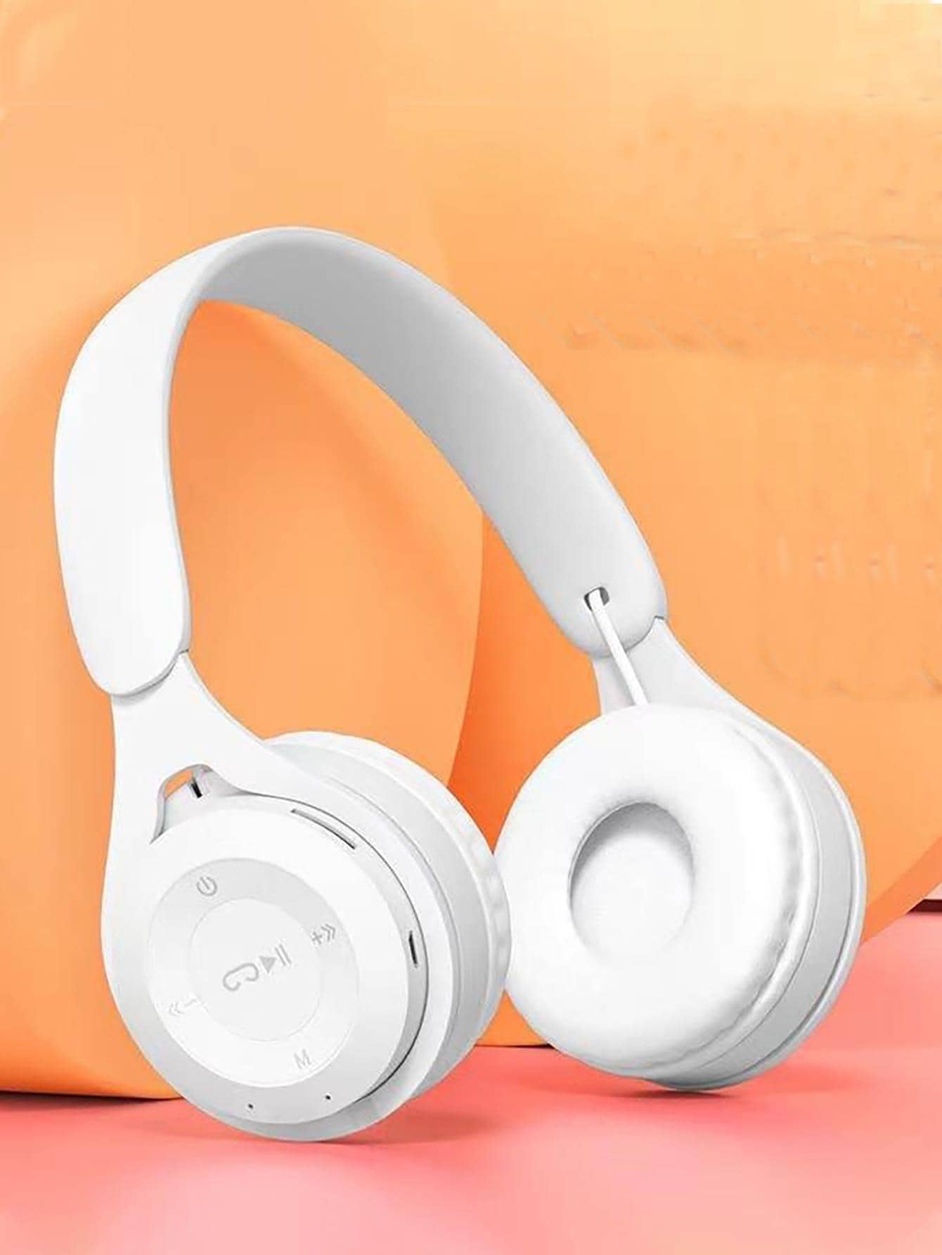 Solid Noise Canceling Lightweight Wired Headset SHEIN USA
