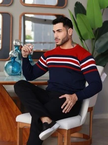 TRICOT DE LUXO Men Sweaters - Màu xanh lam - Xem 2