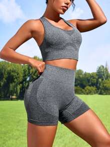 Women Sports Sets - Xám - Xem 8