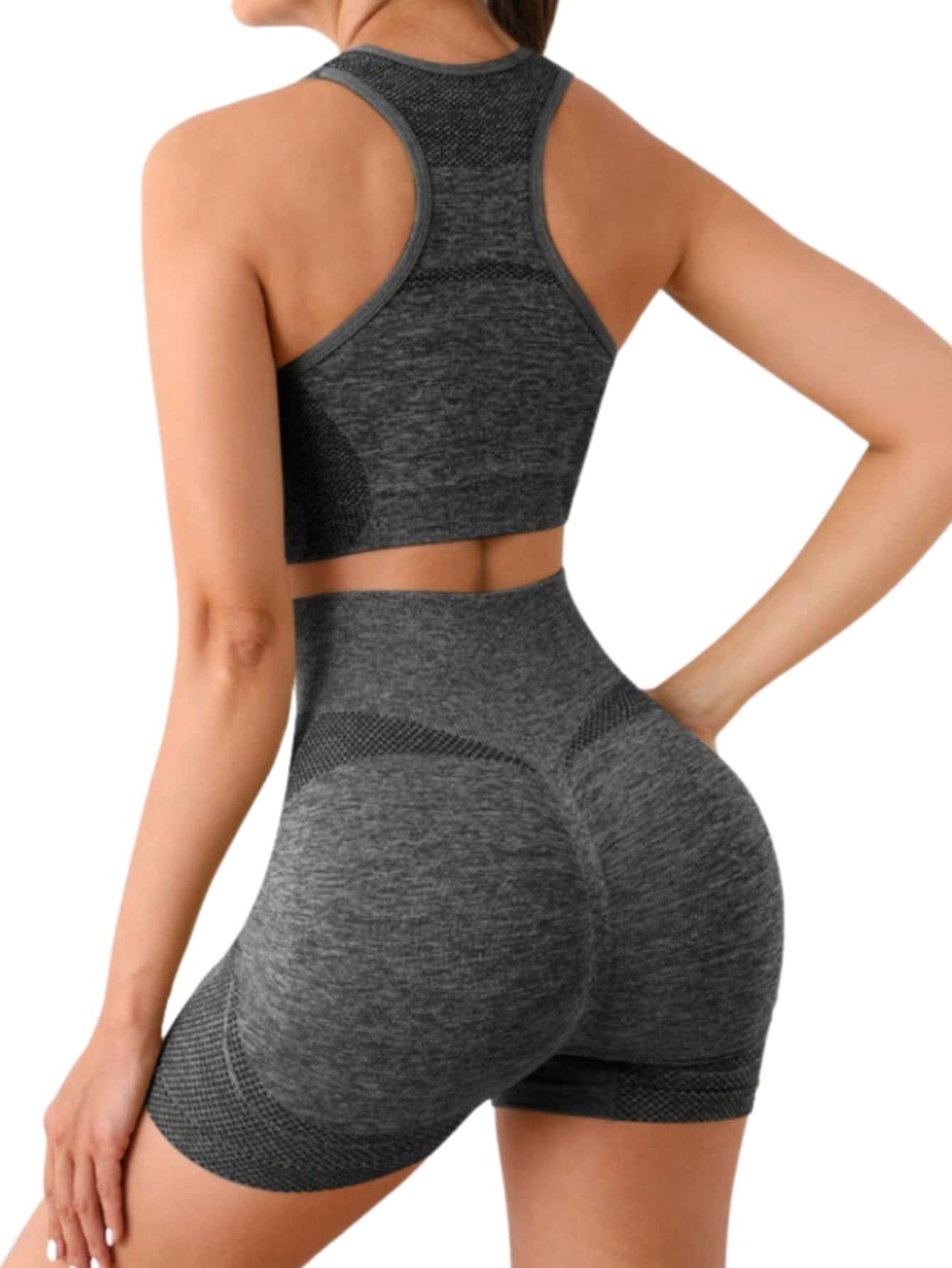 Women Sports Sets - Xám - Xem 1