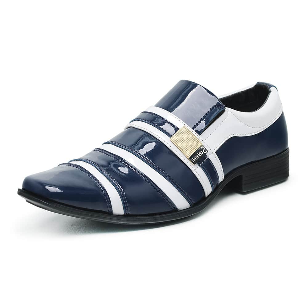 Dress Shoes - Xanh và trắng - Xem 1