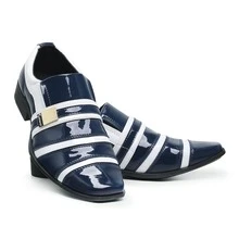 Dress Shoes - Xanh và trắng - Xem 4