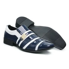 Dress Shoes - Xanh và trắng - Xem 5