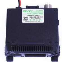 QYT KT-8900D GMRS Mobile Radio Dual Band Receiver Quad Standby Mini Color Screen Mobile Radio Transceiver VHF/UHF 20W GMRS Repeater NOAA Weather Remote Walkie Talkie - Black - View 6