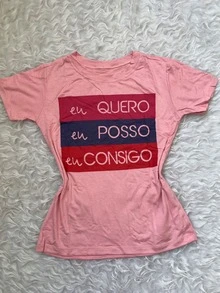 Women T-Shirts - 粉色 - 查看 1