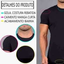 Men T-Shirts - màu đen - Xem 4