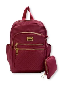 Women Functional Backpacks - Red - View 1