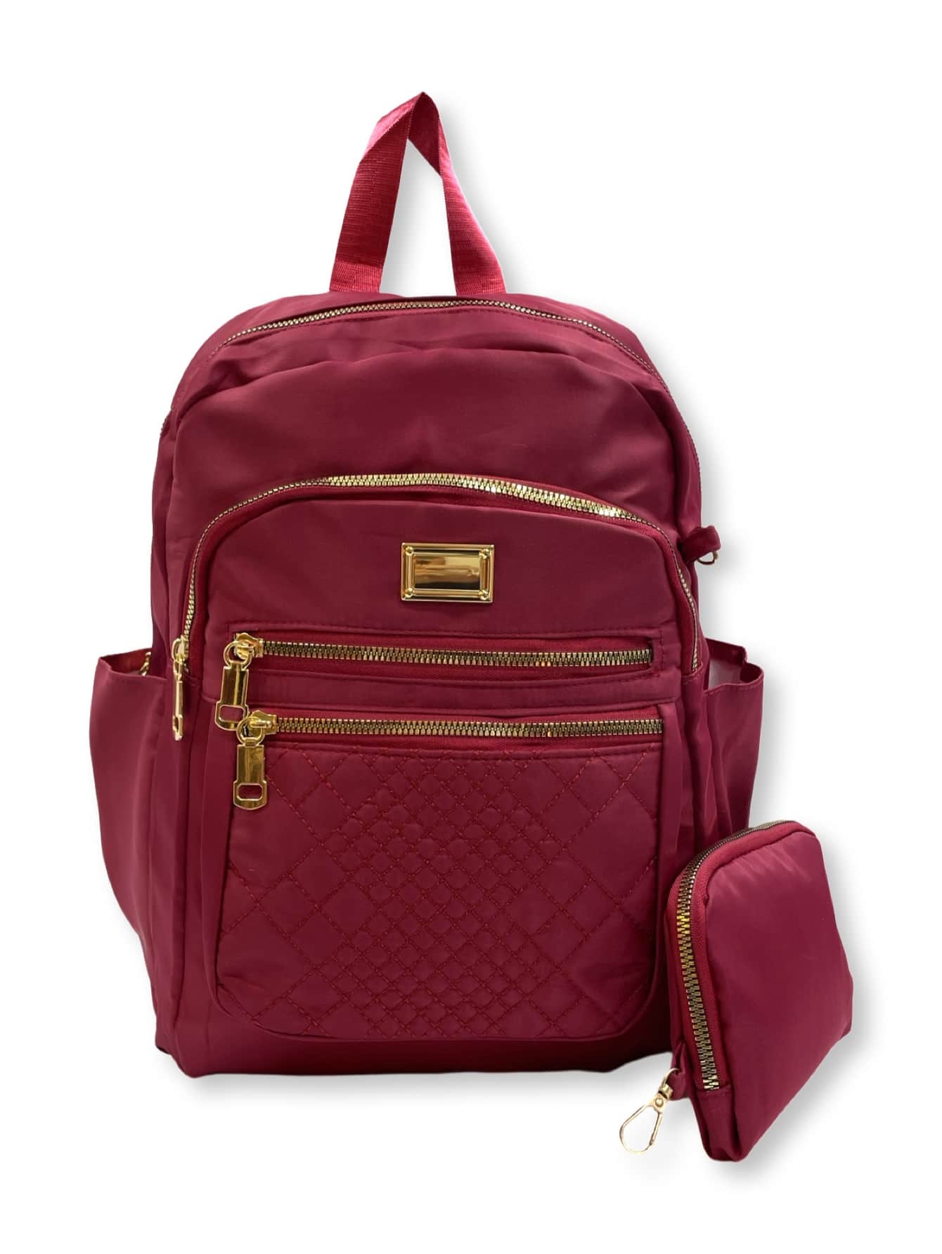Women Functional Backpacks - Red - View 1