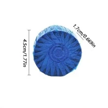 1入組通用藍色泡泡自動馬桶清潔劑,馬桶除臭器塊