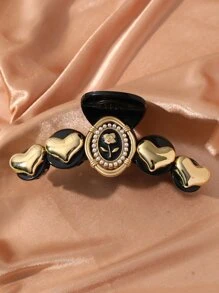 1入時尚髮夾，適用於日常髮型造型，髮飾