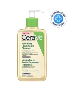 CeraVe Limpiador En Aceite Espumoso Hidratante Piel Normal A Muy Seca 236Ml - Verde Lima - Ver 1