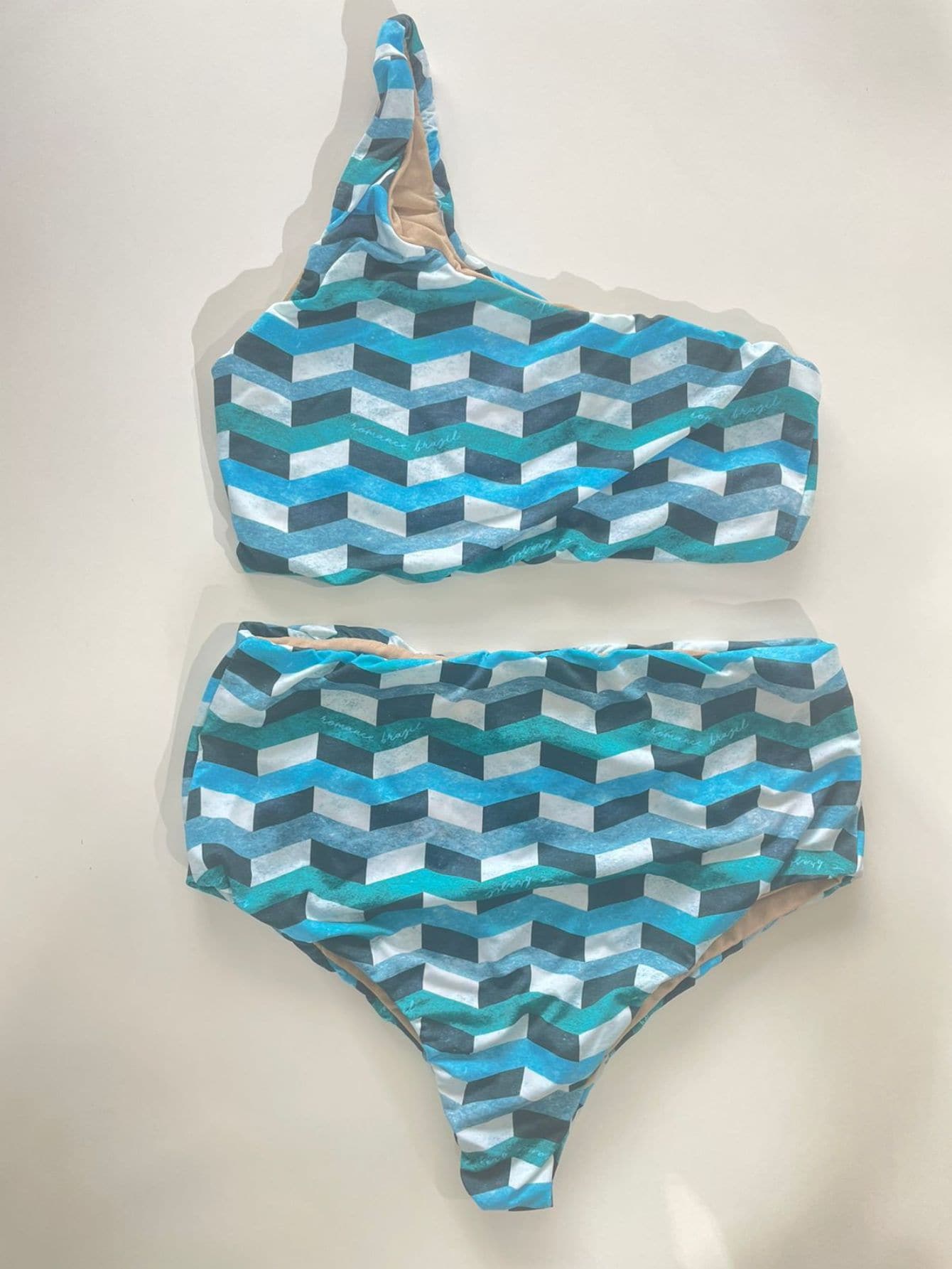 Women Bikini Sets - 藍色 - 查看 1