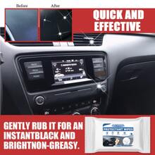 3 In 1 Car Leather Cleaner Wipes, Leather Clean Condition Protect Wipes For Vinyl, Apparel Furniture Auto Car Interior Shoes Boots BagsWipes.