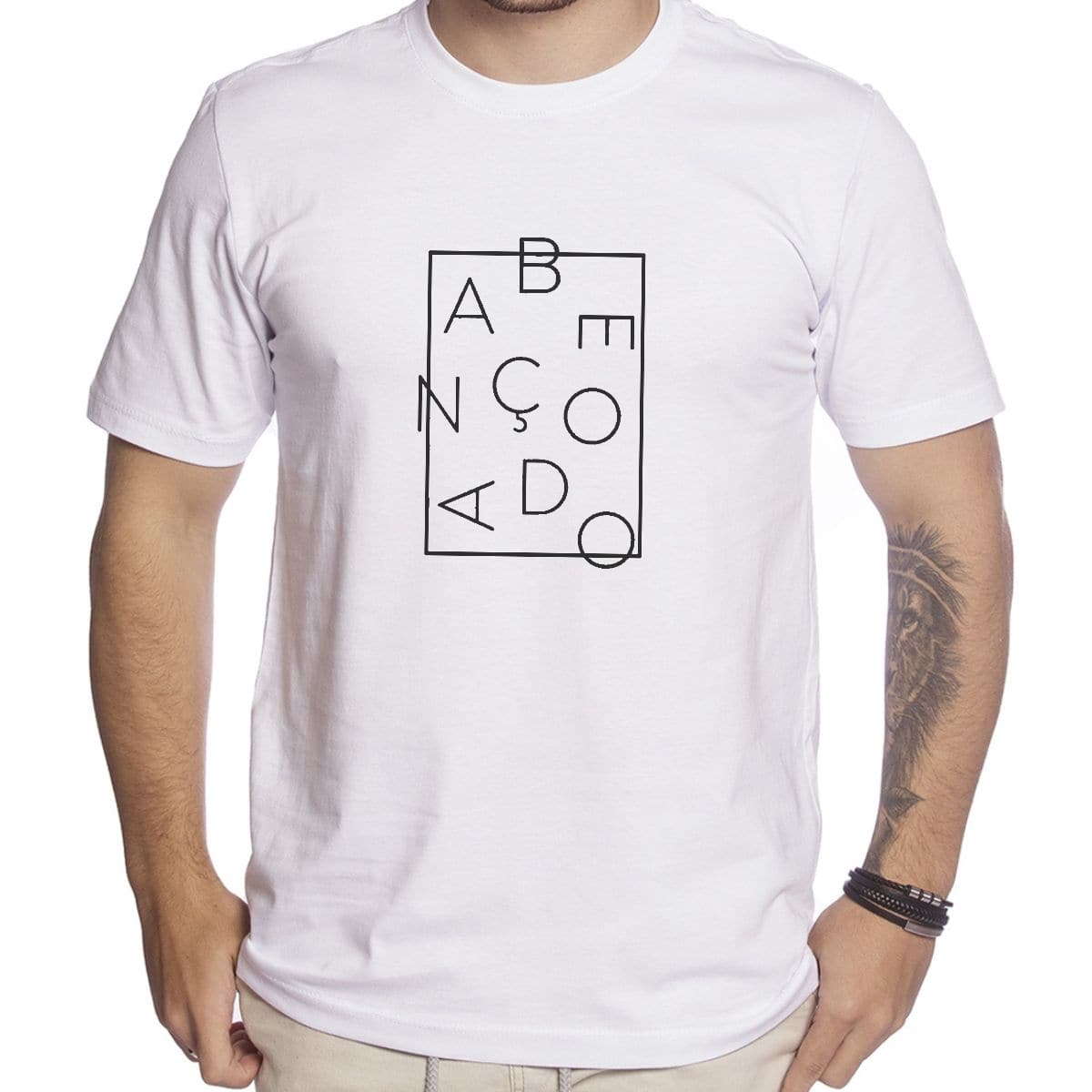 Men T-Shirts - White - View 1