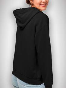 Women Sweatshirts - 黑色 - 查看 3